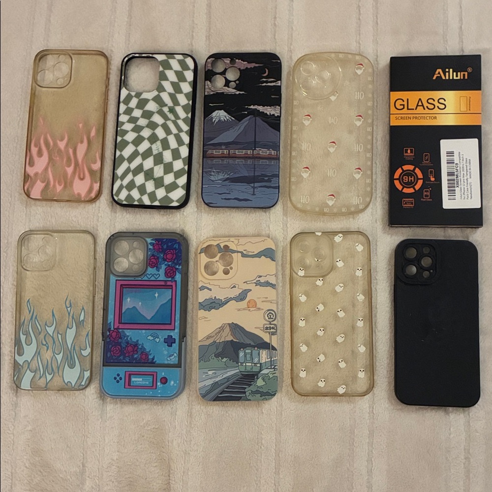 iPhone 12 Pro Max Phone Case Bundle